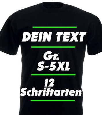 T-Shirt Druck Teamshirt bedrucken Wunschtext Schriftzug gestalten Firmen, JGA xxxxx