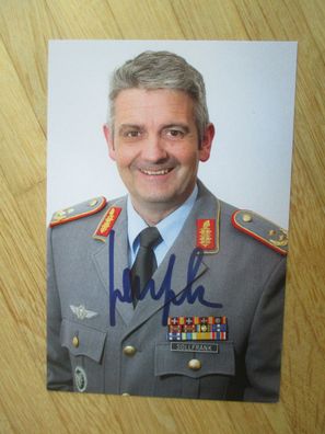 Bundeswehr Generalmajor des Heeres Alexander Sollfrank - handsigniertes Autogramm!!!!