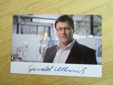 MdB FDP Politiker Gerald Ullrich - handsigniertes Autogramm!!!