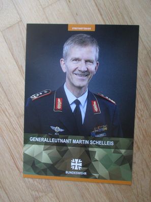 Bundeswehr Luftwaffe Generalleutnant Martin Schelleis - Autogrammkarte!!