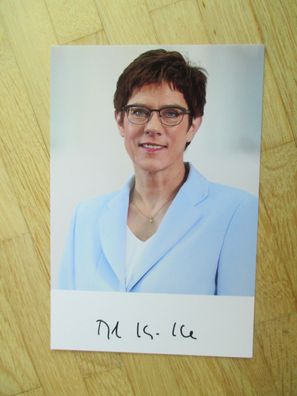 Bundesministerin Annegret Kramp-Karrenbauer - Autogramm!!!