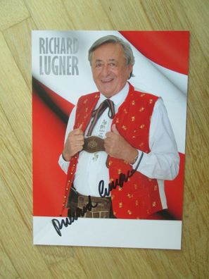 Wiener Opernball - Richard Lugner - handsigniertes Autogramm!!!