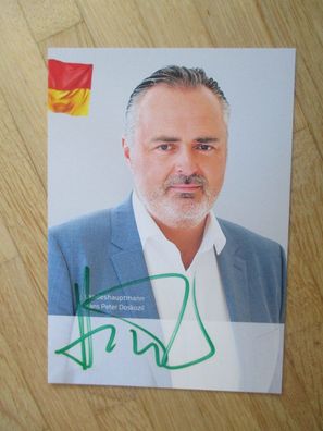 Landeshauptmann Burgenland SPÖ Hans Peter Doskozil - handsigniertes Autogramm!!