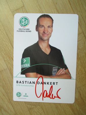 DFB Bundesligaschiedsrichter Bastian Dankert - handsigniertes Autogramm!!!!