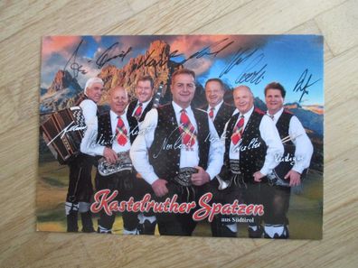 Volksmusik Schlager Stars Südtirol Kastelruther Spatzen - handsignierte Autogramme!
