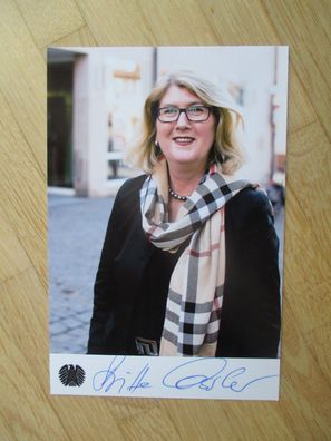 MdB FDP Politikerin Britta Dassler - handsigniertes Autogramm!!!