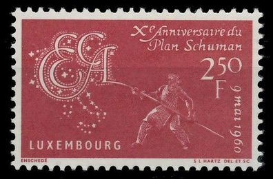 Luxemburg 1960 Nr 620 postfrisch SAF0382
