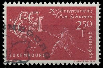 Luxemburg 1960 Nr 620 gestempelt X071282