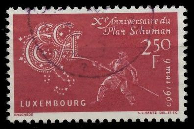 Luxemburg 1960 Nr 620 gestempelt X0712A6
