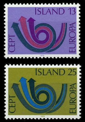 ISLAND 1973 Nr 471-472 postfrisch S7D9D86