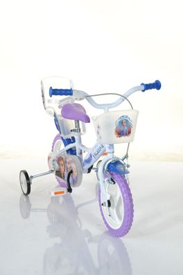 12 Zoll Kinderfahrrad Frozen Eisprinzessin Original Lizenz Kinderrad Fahrrad