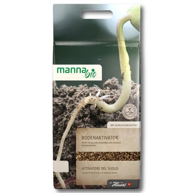 Manna Bio Bodenaktivator 20 kg Bodenverbesserer Universaldünger Biodünger
