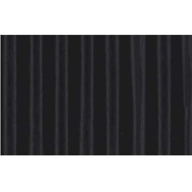 Wellpappe, schwarz, 50 x 70 cm 10 Bogen, 260 g/ qm
