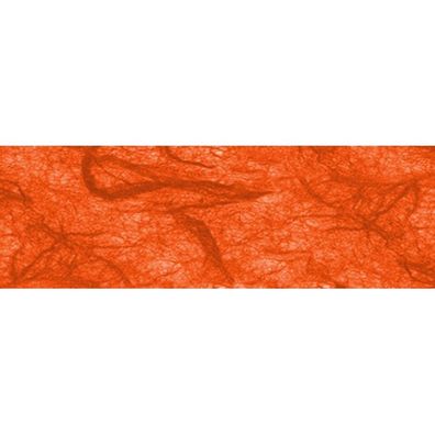 Strohseide "orange" 5 Bögen á 50 x 70 cm, 25 g/ qm
