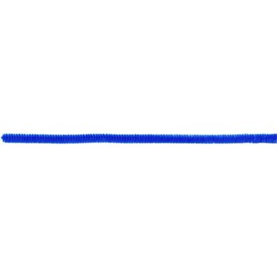 Pfeifenputzer Chenilledraht blau, 10 St. á 50 cm, D: 8 mm