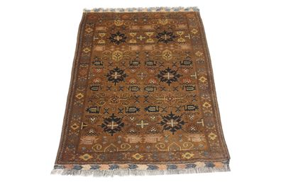 Hochwertiger handgeknüpfter afghanischer Teppich Maß:1,88x1,30