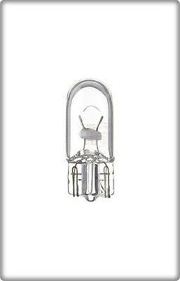 Glassockel-Birne Longlife W5W 12V 5W (Sockel: W2,1x9,5d); Glassockelbirne