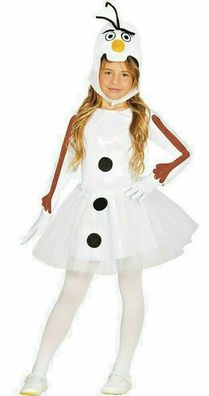 Schneemann Snowman Kinder kostüm Frosty Weihnachten Kinderkostüm 98-134 Schnee