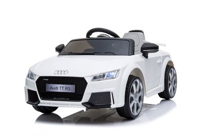 Audi TTRS Cabrio Kinder Elektro Auto Kinderfahrzeug Sportwagen USB AUX Weiß