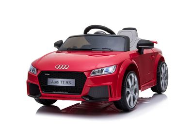 Audi TTRS Cabrio Kinder Elektro Auto Kinderfahrzeug Sportwagen USB AUX Rot