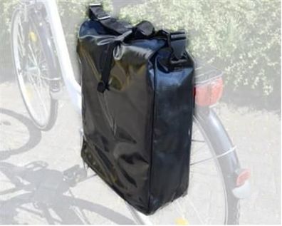 Filmer Fahrradtasche Gepäckträgertasche Seitentasche Tasche schwarz 46367