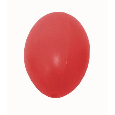 Plastik-Eier, Kunststoffei, Osterei, rot 60 mm, 1 Stück