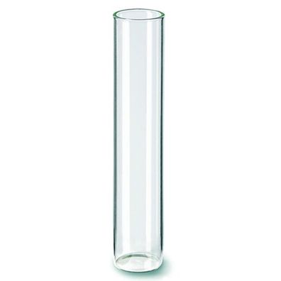 Reagenzglas/ Glasröhrchen mit Flachboden, D: 30 mm, L: 150 mm.