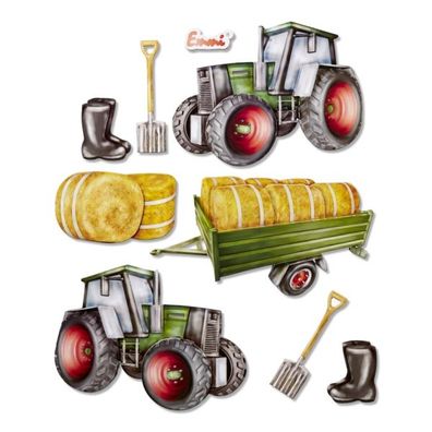 3D Sticker XXL "Traktor"