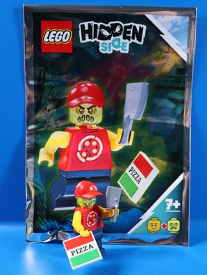 LEGO® Hidden Side 791902 Figur Der Pizza Bote mit Gesicht Normal und Besessen