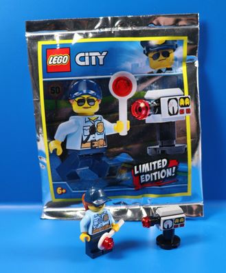 LEGO® City Limited Edition 951910 Figur Super Polizistin Sam Solo mit Radarfalle