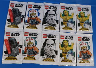 Lego® Star Wars 2 Sammelkarten Trading Card Game 10 Pack Booster = 50 Karten