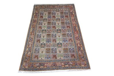 Original handgeknüpfter persischer Birdjand -Teppich Maß: 2,37x1,34