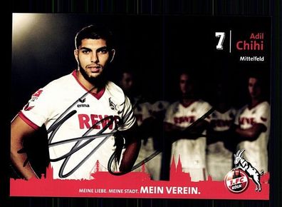 Adi Chihi 1. FC Köln 2013-14 Autogrammkarte + A 56464