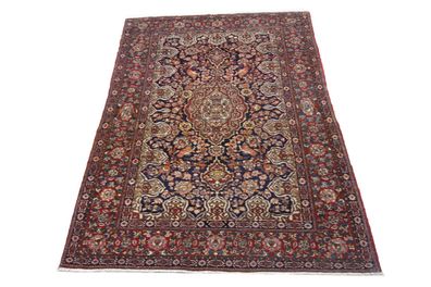 Original handgeknüpfter persischer Issfehan -Teppich Maß: 2,07x1,37