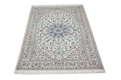 Original handgeknüpfter persischer Nain -Teppich Maß: 2,40x1,55