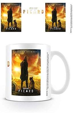 Star Trek - Picard - Tasse aus Keramik, 315 ml NEU NEW