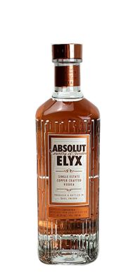 Absolut Elyx Single Estate Copper Crafted Vodka 0,7L (42,3%Vol) [Enthält Sulfit