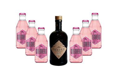 Needle Blackforest Dry Gin 0,5L (40% Vol) + 6 x Goldberg Indian Hibiscus Tonic