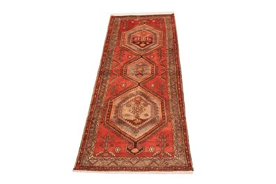 Original handgeknüpfter persischer Hamedan -Teppich Maß: 2,92x0,98