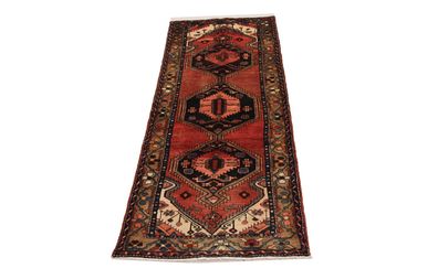 Original handgeknüpfter persischer Hamedan -Teppich Maß: 2,90x1,07