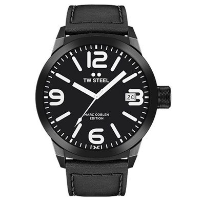 TW Steel Herren Uhr Armbanduhr Marc Coblen Edition TWMC55 Lederband