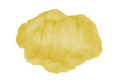 Märchenwolle / Filzwolle gelb, 50 g