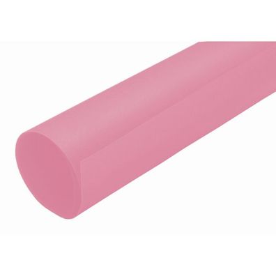 Transparentpapier rosa, Rolle 50,5 x 70 cm extra stark 115 g/ qm