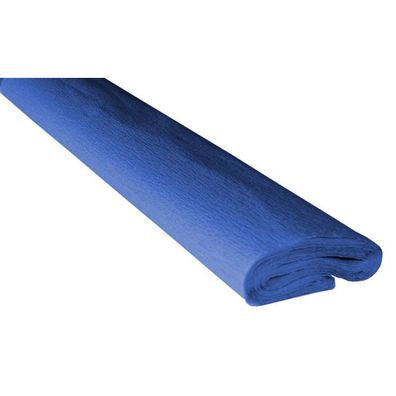 Krepppapier/ Feinkrepp blau 10 Rollen, 50 x 250 cm