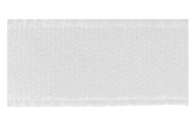 Doppelsatinband, 3 mm, 10 m Rolle, weiß