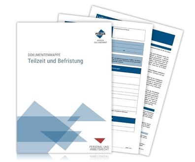 Dokumentenmappe Teilzeit und Befristung, Forum Verlag Herkert GmbH