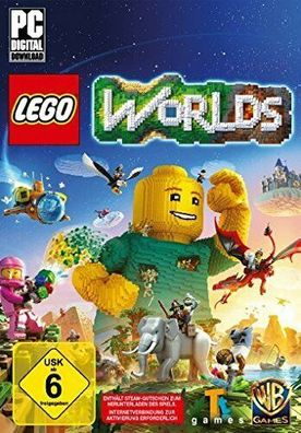 Lego Worlds (PC, 2017, Nur der Steam Key Download Code) Keine DVD, No CD