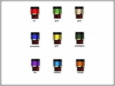 Uwell Crown 3 Mundstück Drip Tip- kostenloser Versand viele Farben