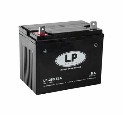 U1-280 SLA-AGM Technologie Rasenmäherbatterie 12V/24Ah280A absolut wartungsfrei