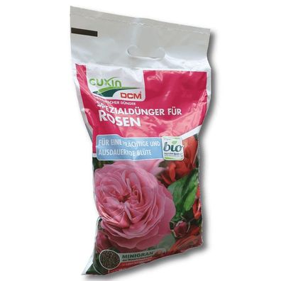 Cuxin Rosendünger und Blumendünger 5 kg organisch Biodünger Naturdünger ÖKO